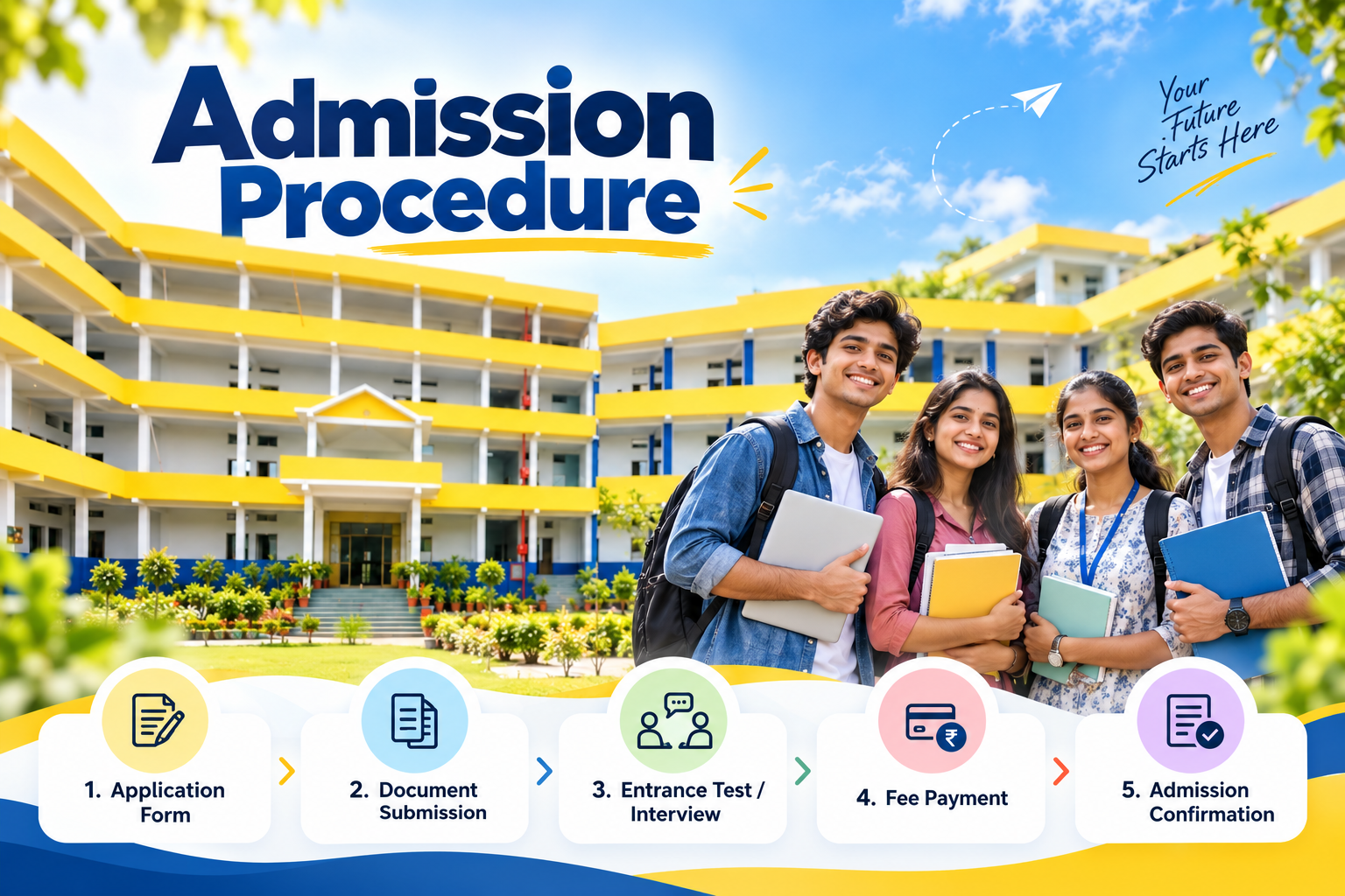 Saint Paul Convent College Chhan Admission Procedure